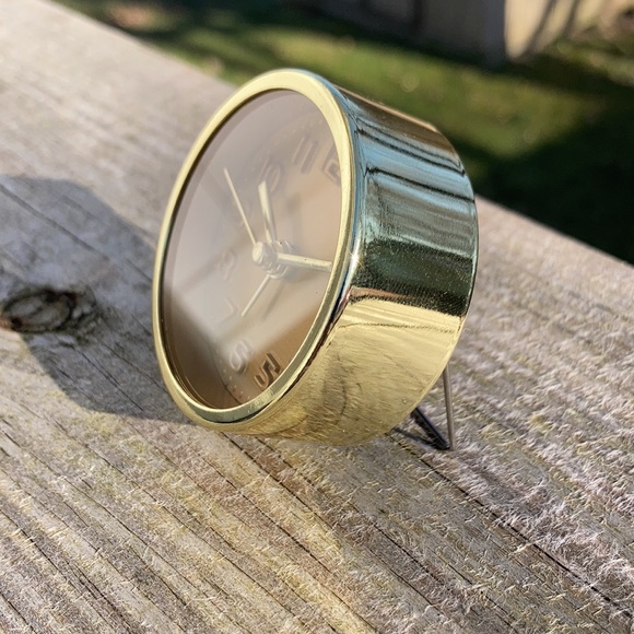 ⚜️Mini Gold and Copper Alarm Clock! NWT! - Picture 2 of 5